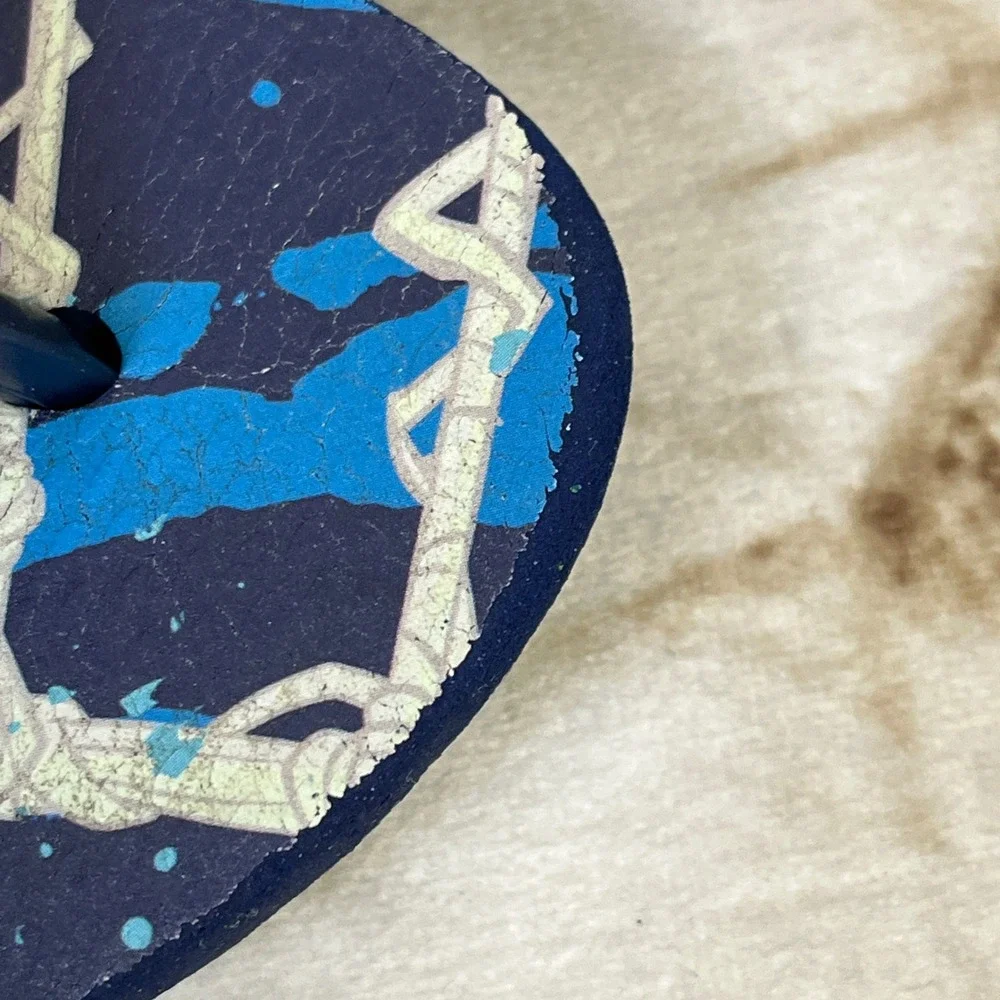 Havaianas Kids Spiderman Flip Flops Sandals Blue Marvel Superhero‎ Size 11 12C